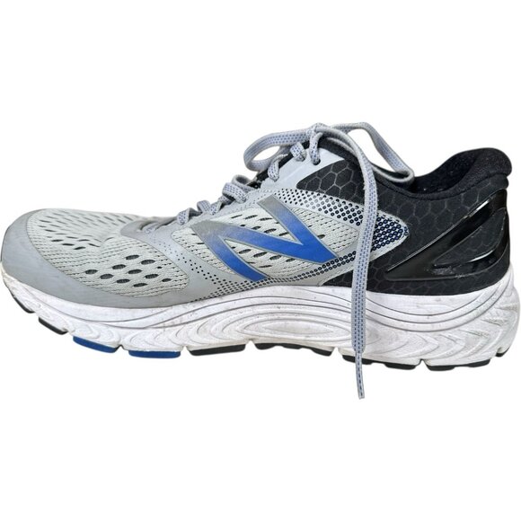 New Balance 840v4 Sneakers Men\'s 9 cushion abzorb black gray blue running train main image 5
